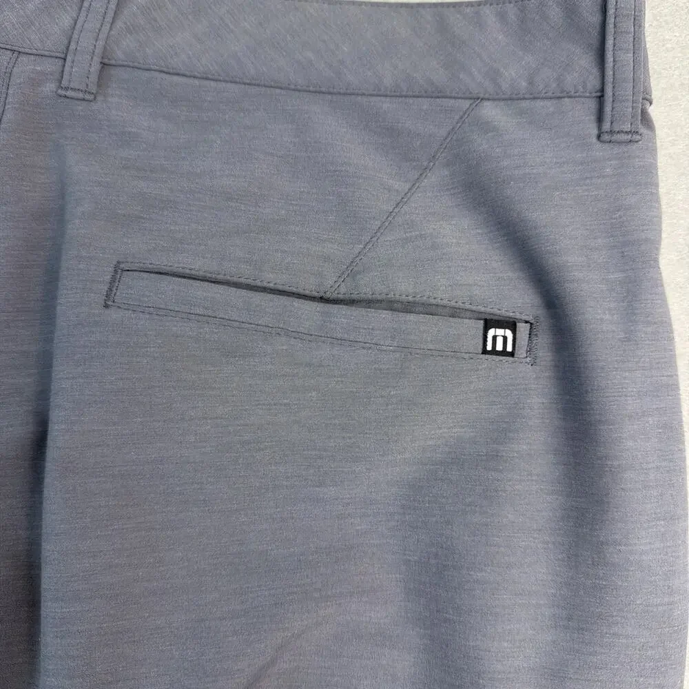 Travis Mathew Mens 35x32 Gray Comfort Stretch Casual Performance Golf Pants